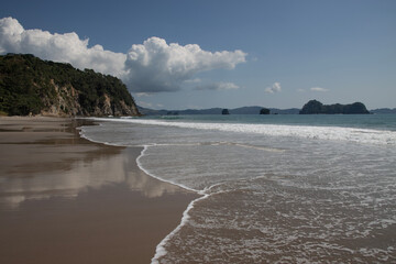 Hahei Beach Near Cathedral Cove, New Zealand