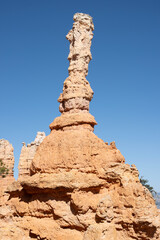 Hoodoo Formation in Bryce Canyon, Utah