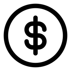 Coins Icon. Vector Illustration. Symbol of Money, Currency, and Savings