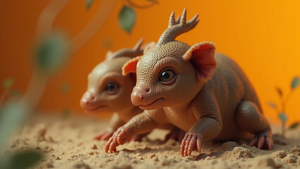 Fototapeta premium squirrel in the forest