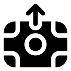 Cash Deposit Icon. Vector Illustration. Symbol of Banking Transaction and Savings