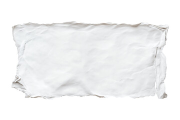 Obraz premium white crumpled paper note,png