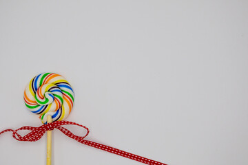 Colorful candy, jelly photos that are good to use on Valentine's Day and White Day