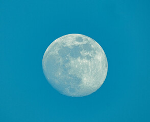 moon, night, sky, full, space, astronomy