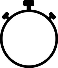 Time speed icon. Solid icon vector graphic designs, elements. Stopwatch Icons, Countdown timer symbols, isolated on transparent background, For website design, logo, app, mobile apps, template, ui,