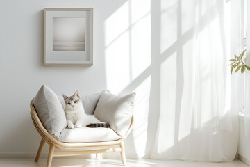 Portrait of a cat
