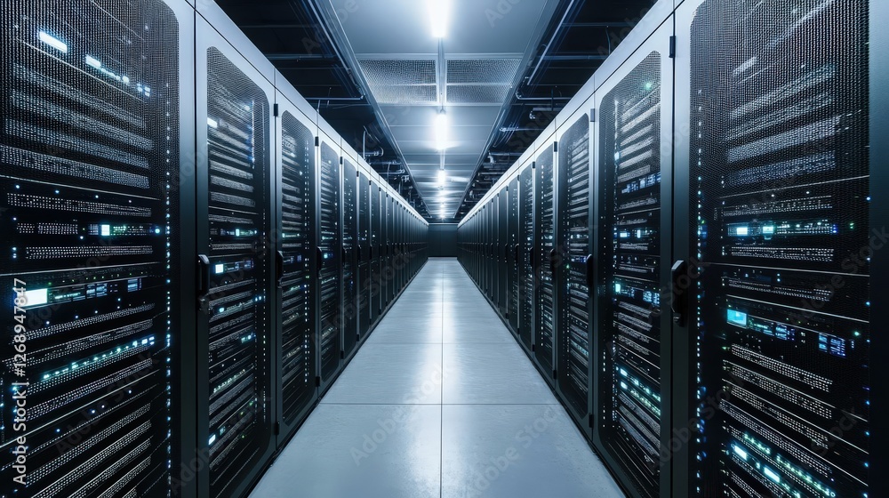 Poster a powerful cloud-based data storage system that provides secure access to massive datasets, enabling