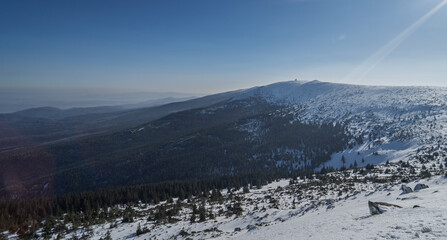 Karkonosze, Zima