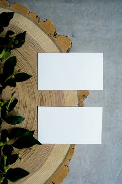 A White Blank Paper on environmental background