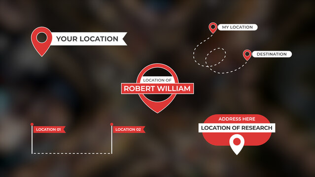 Location Titles Overlays