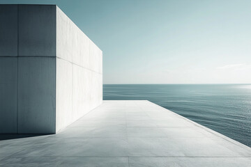 A minimalist building background