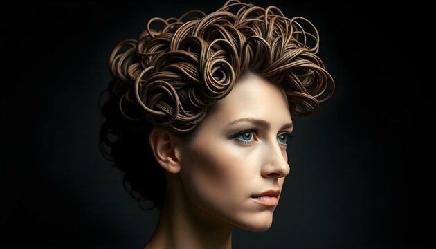 Cerebral Coiffure: A Mind-Mapping Masterpiece