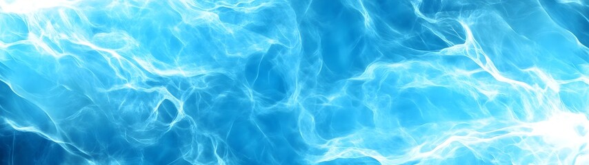 Obraz premium Serene tranquil aquamarine water texture with mesmerizing ripple patterns and glistening reflections Peaceful natural and calming background of a clear pristine liquid surface