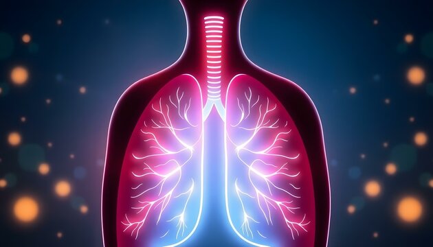 Luminous Lungs: Empowering Breath and Respiratory Strength