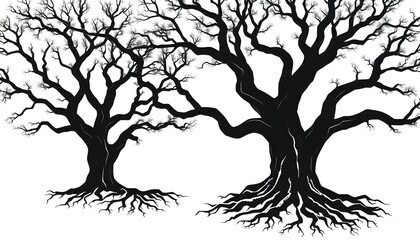 Ethereal Embrace of Ancient Trees