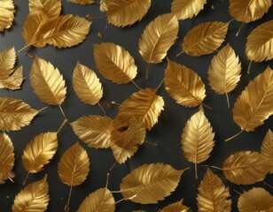 Exquisite gold leaf used in culinary preparations, gourmet cuisine, sophisticated dishes, elegant plating