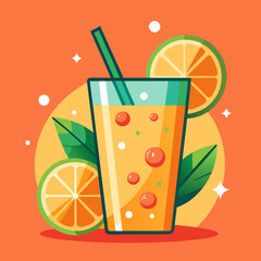 glass of orange juice