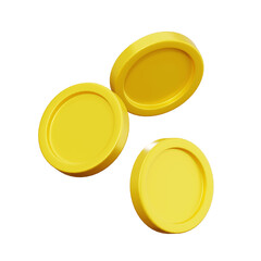 Coins 3D Icon