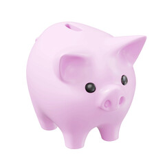 Piggy Bank 3D Icon