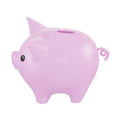 Piggy Bank 3D Icon