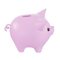 Piggy Bank 3D Icon