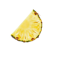 Sweet Pineapple Slice, Fresh Tropical Fruit, Summer Treat