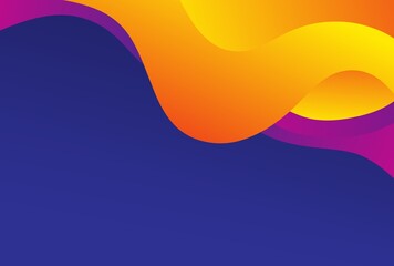 abstract blue and orange background