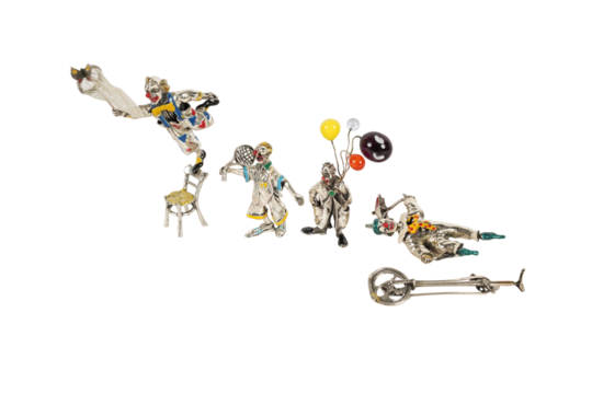 robot and man on transparent and white background