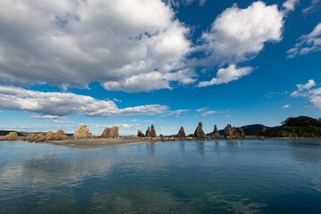 熊野の奇岩、橋杭岩