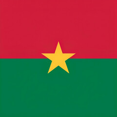 National flag of Burkina in high quality.