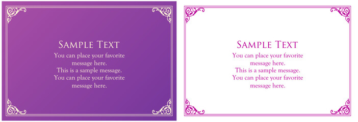 オシャレなアンティークフレーム