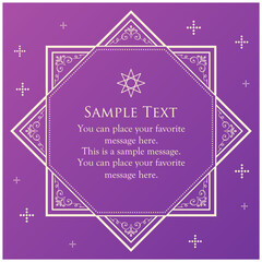 オシャレなアンティークフレーム