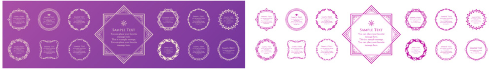 オシャレなアンティークフレーム