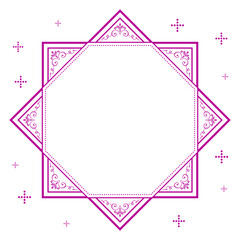 オシャレなアンティークフレーム