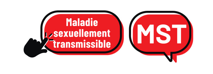 MST - Acronyme - maladie sexuellement transmissible 