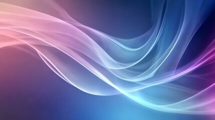 Obraz premium Blue technology dynamic abstract lines main visual background design. Abstract blue background. Big Neon Wave Background.