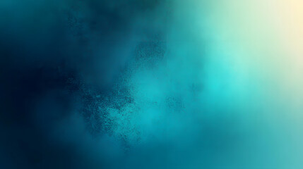 Obraz premium teal and green-blue gradient background, with subtle texture and soft transitions, symbolizes calm, depth, and introspection, creating a soothing visual for digital and creative use
