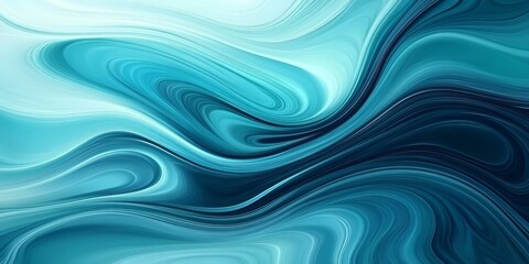 Obraz premium Abstract watercolor paint background by teal color blue and green with liquid fluid texture for background banner