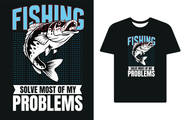 fishing outdoor t shirt design