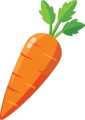 carrot vector, vector and illustration, vector style