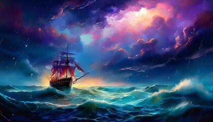 The sea, the storm, and the rocking ship - 바다와 폭풍, 그리고 흔들리는 배