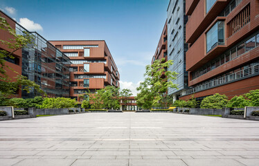 Modern Architectural Design in Urban Residential Area