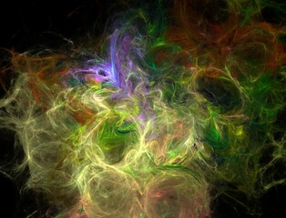 Imaginatory fractal abstract background Image