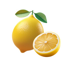 Lemon-and-inside,-3D-style