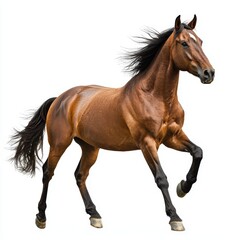 Obraz premium Horse isolated on white