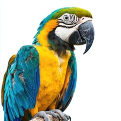Fototapeta premium Parrot isolated on white