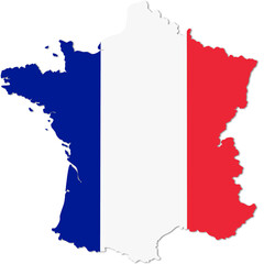 map of france