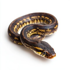 Obraz premium Snake isolated on white