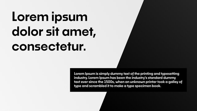 Modern and Stylish Animated Slide