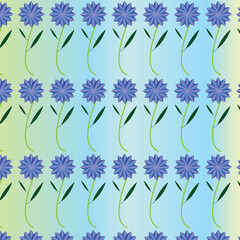 seamless floral pattern with flowers design